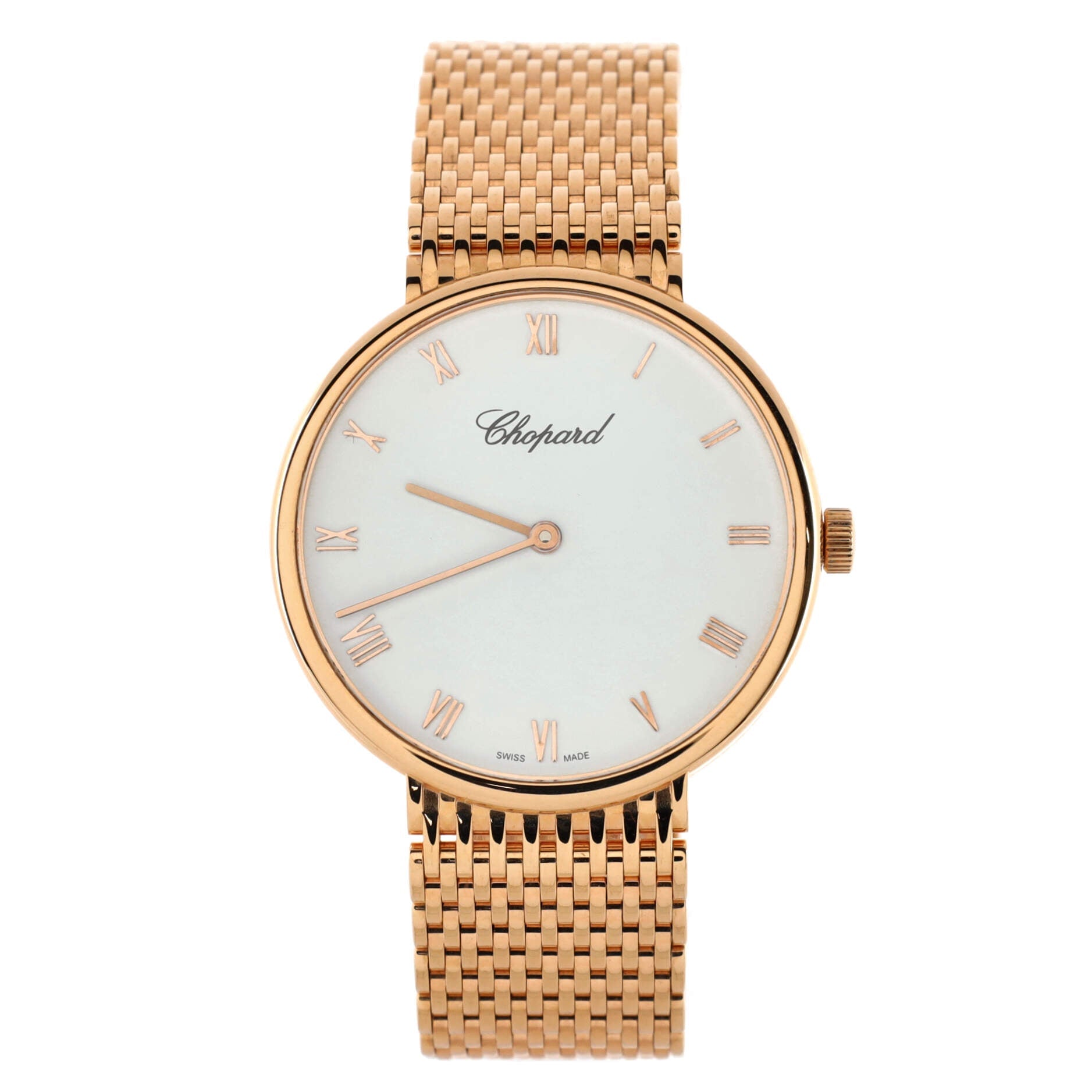 Classic Round Manual Watch Rose Gold 34