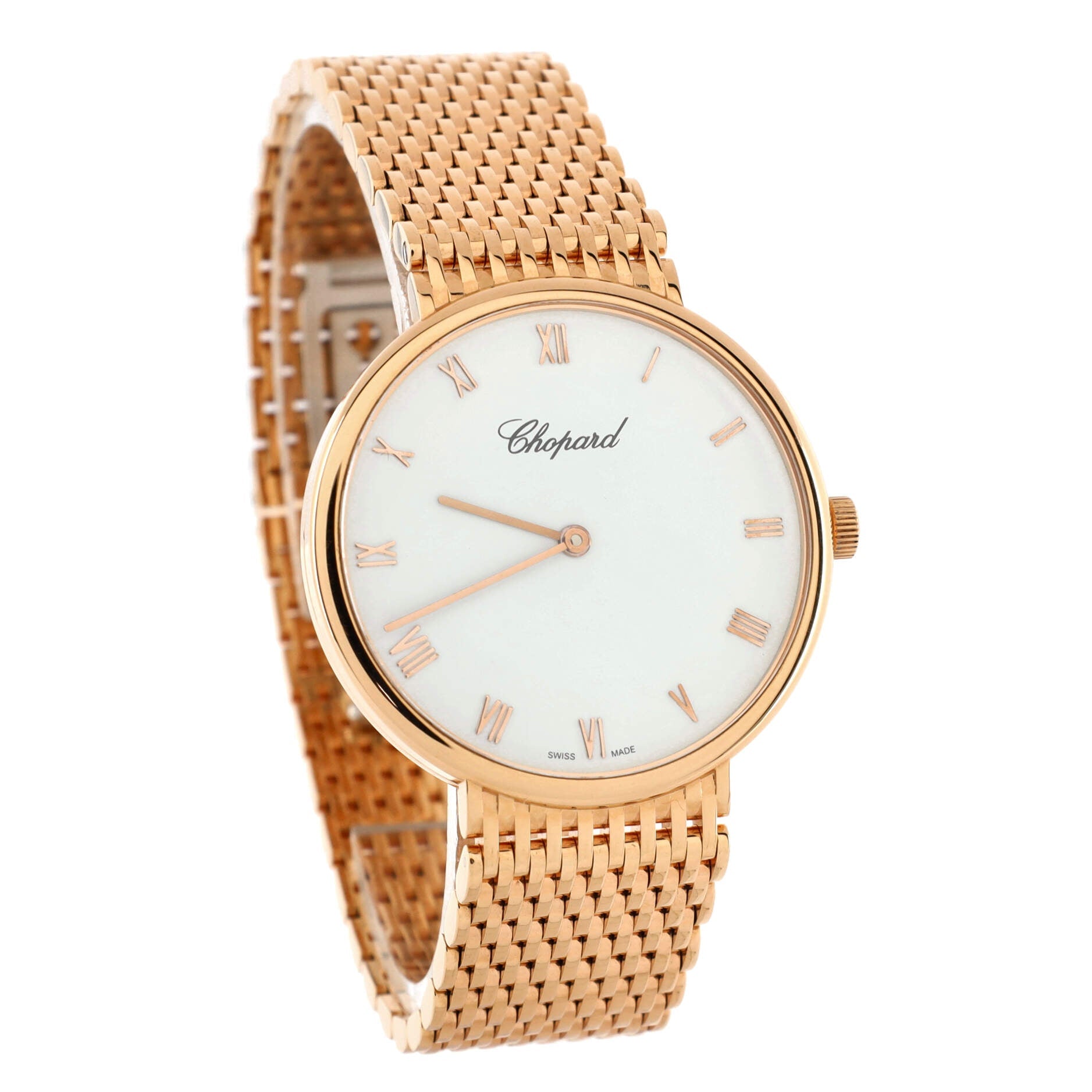 Classic Round Manual Watch Rose Gold 34
