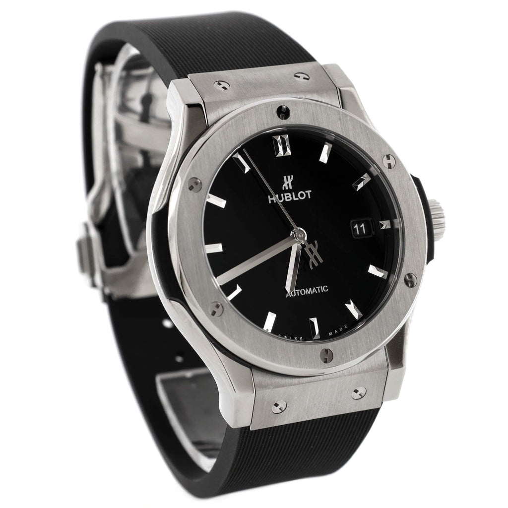 Classic Fusion Automatic Watch Titanium and Rubber 42