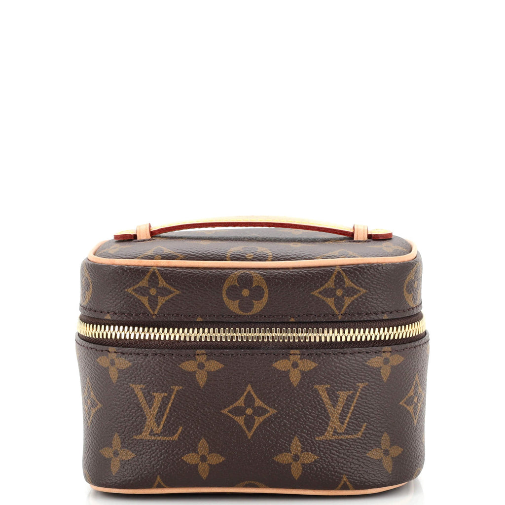 Nice Vanity Case Monogram Canvas Nano