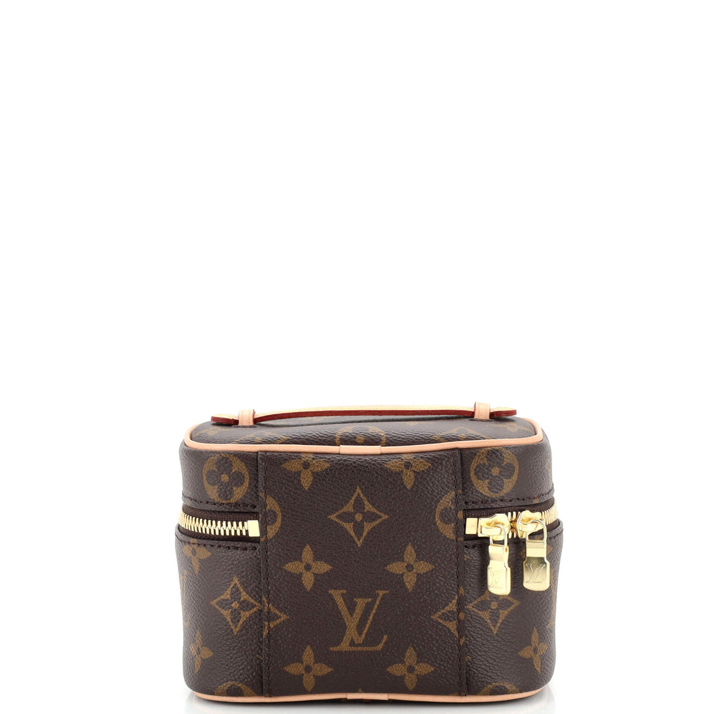 Nice Vanity Case Monogram Canvas Nano