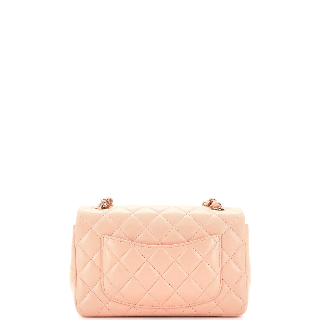 Classic Single Flap Bag Quilted Lambskin Mini