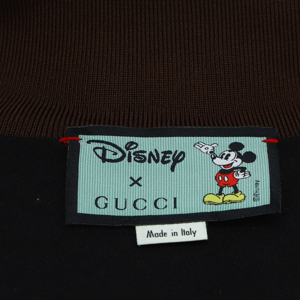 Men's Disney Mickey Mouse Bomber Jacket Printed Mini GG Polyester Blend