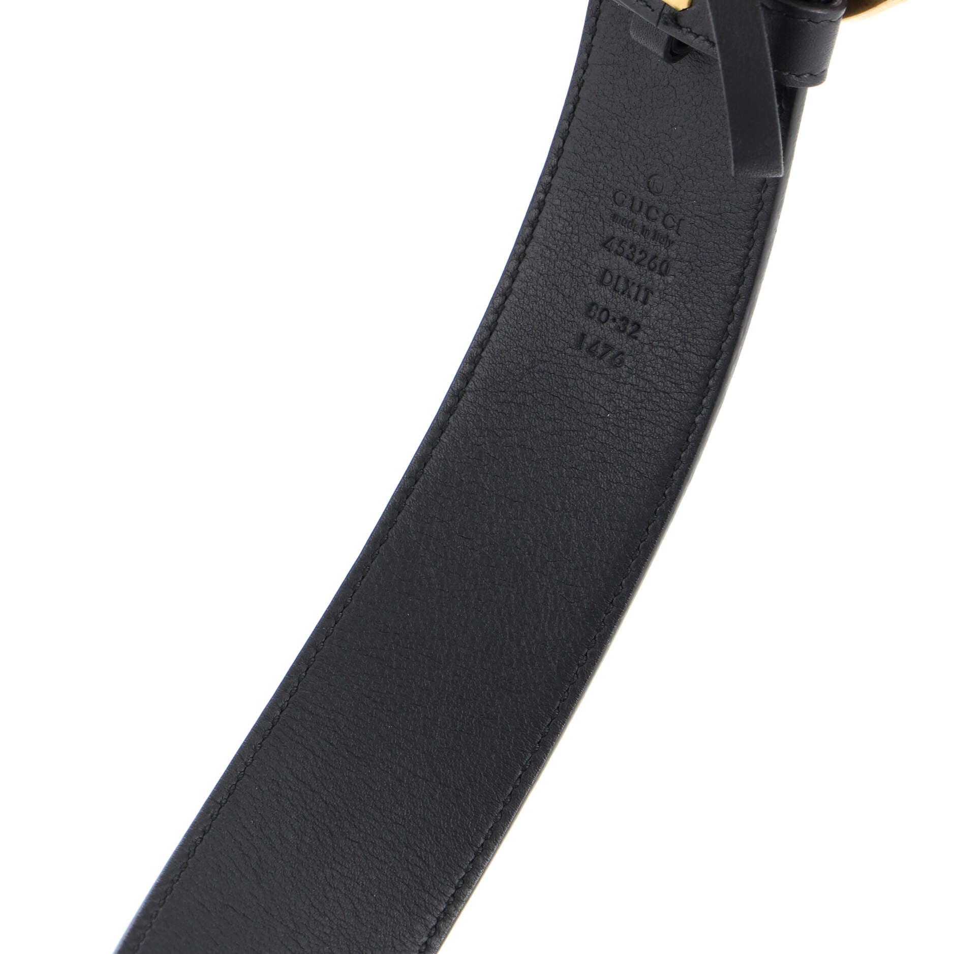 Pearly GG Marmont Belt Leather Wide 205
