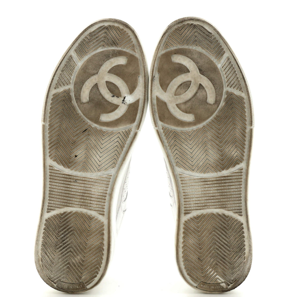 Women's CC Low-Top Sneakers Perforated Leather