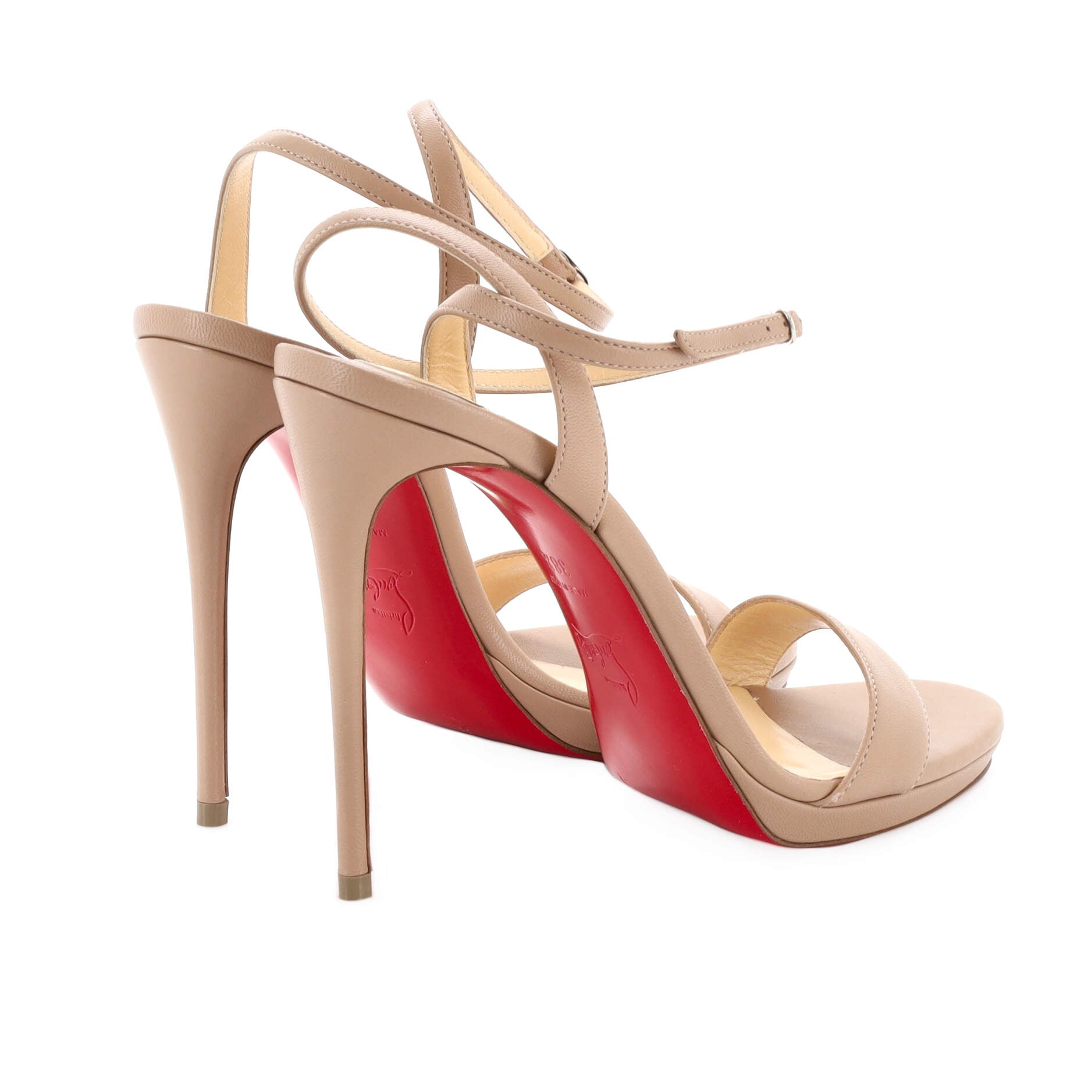 Women's Loubi Queen Heeled Sandals Leather 120