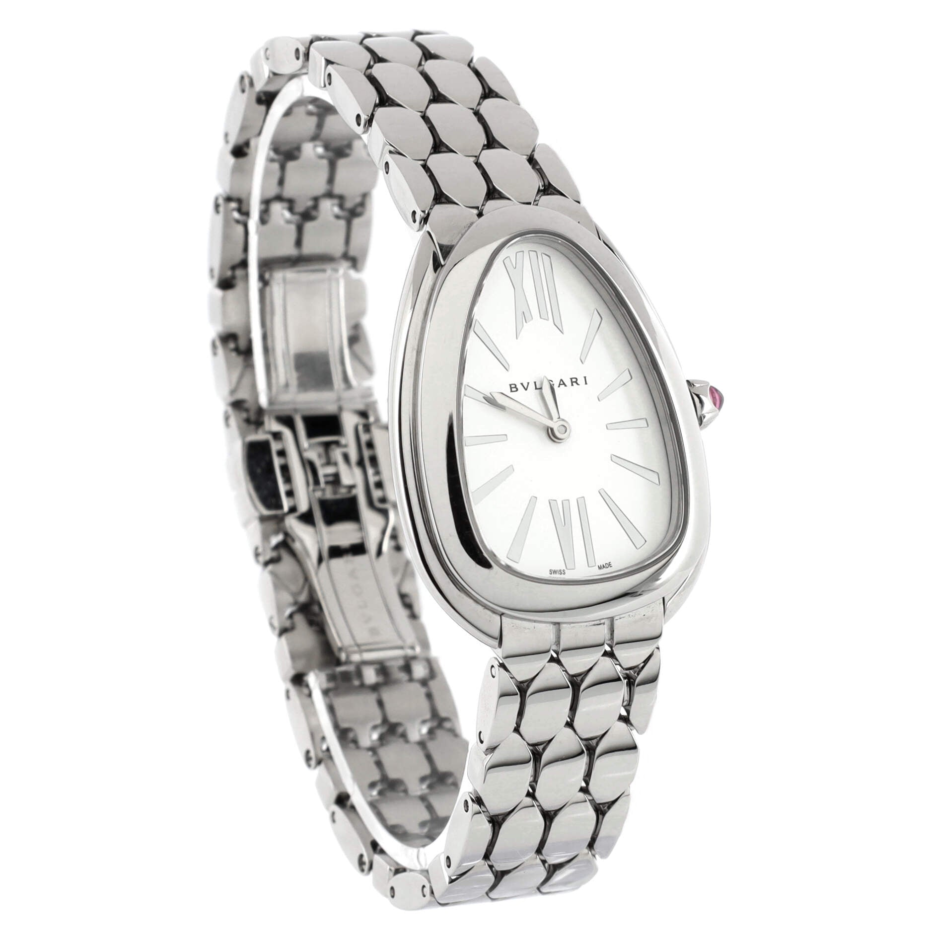 Serpenti Seduttori Quartz Watch Stainless Steel 25