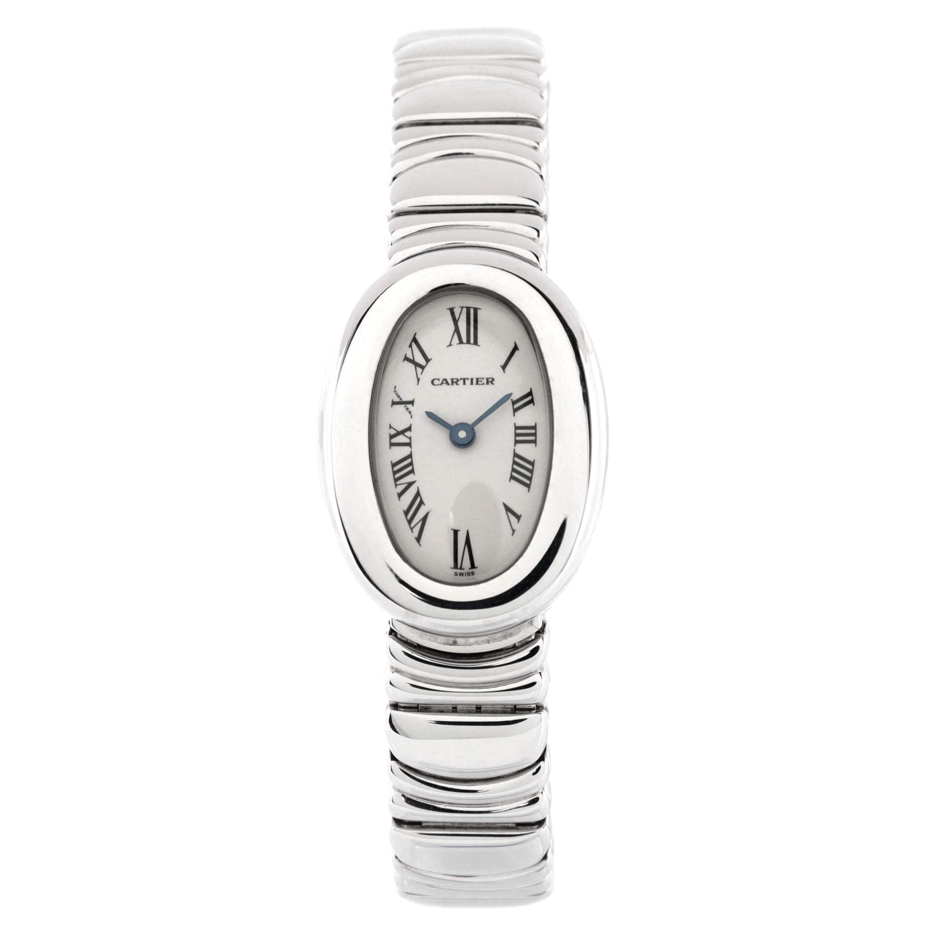 Baignoire Quartz Watch White Gold 18