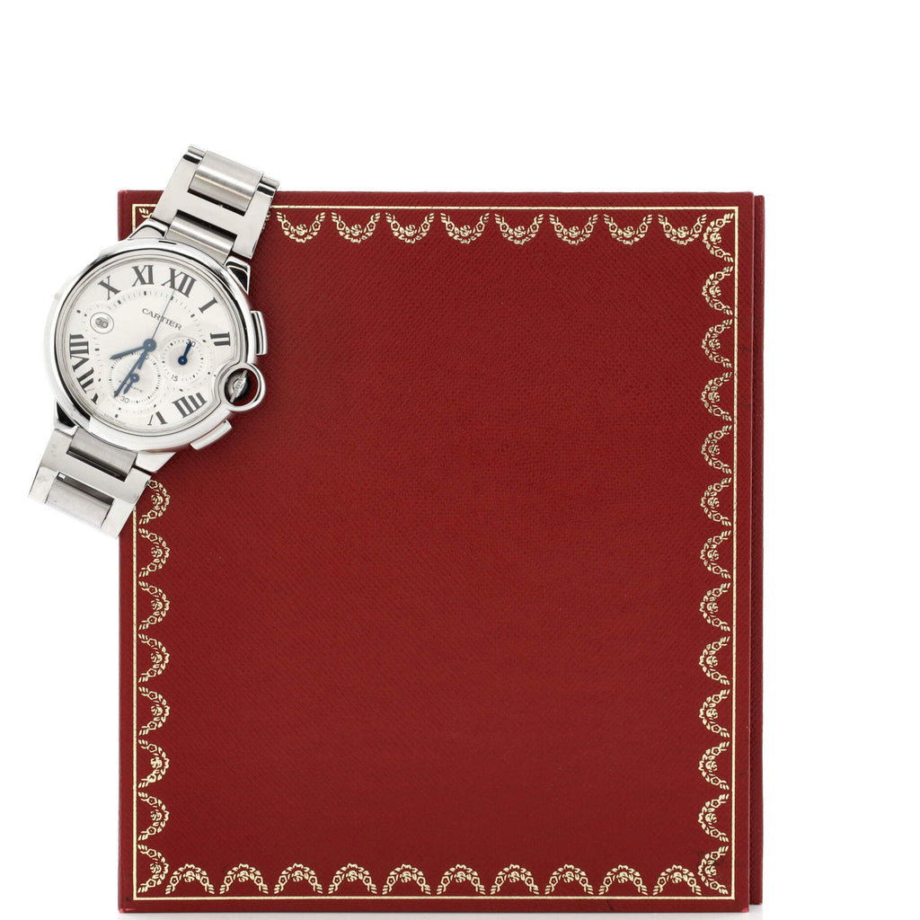 Ballon Bleu de Cartier Chronograph Automatic Watch Stainless Steel 44