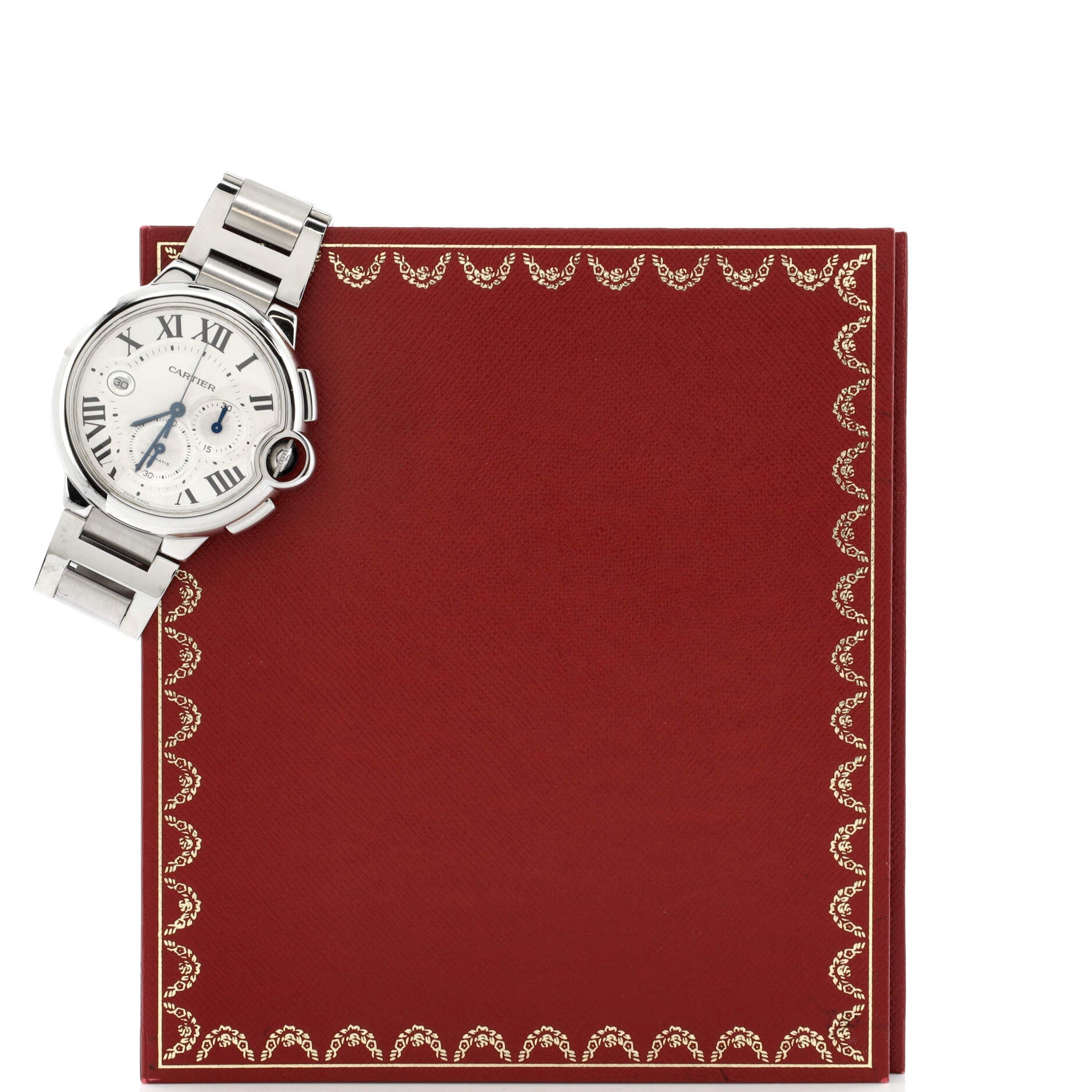 Ballon Bleu de Cartier Chronograph Automatic Watch Stainless Steel 44