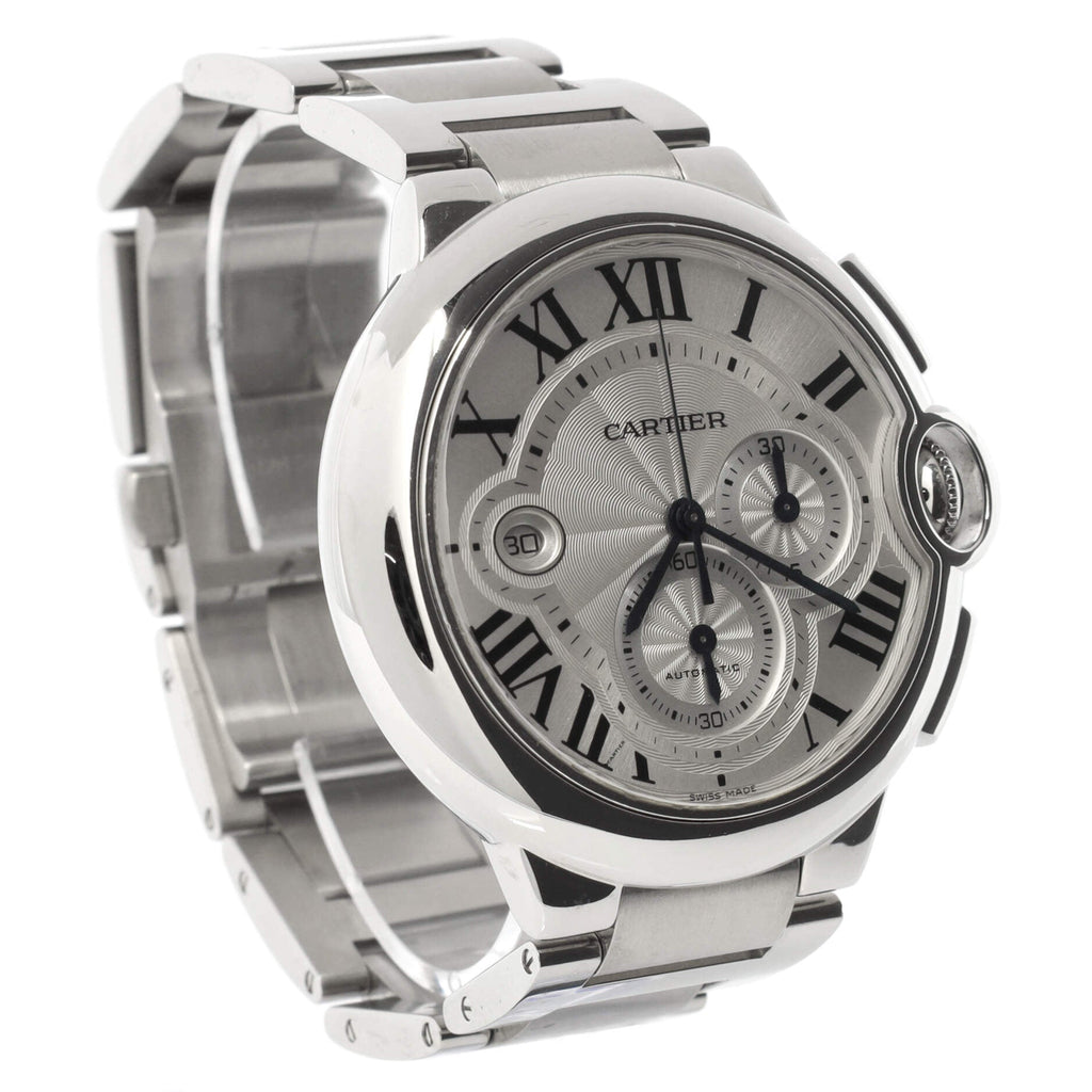 Ballon Bleu de Cartier Chronograph Automatic Watch Stainless Steel 44