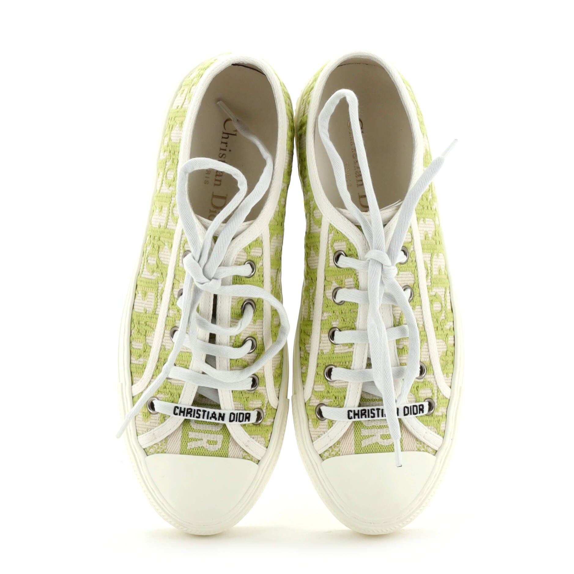 Women's Walk'N'Dior Sneakers Oblique Canvas