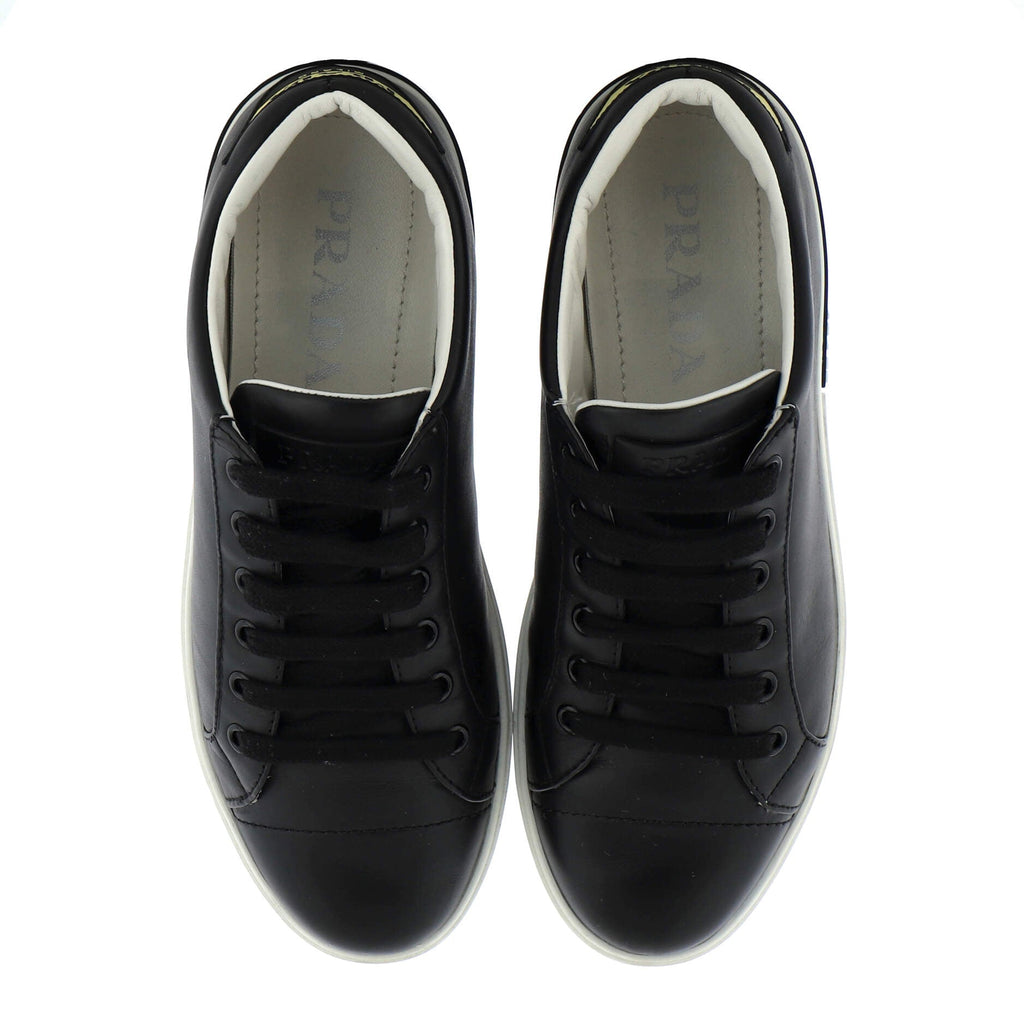Women's Macro Logo Sneakers Leather