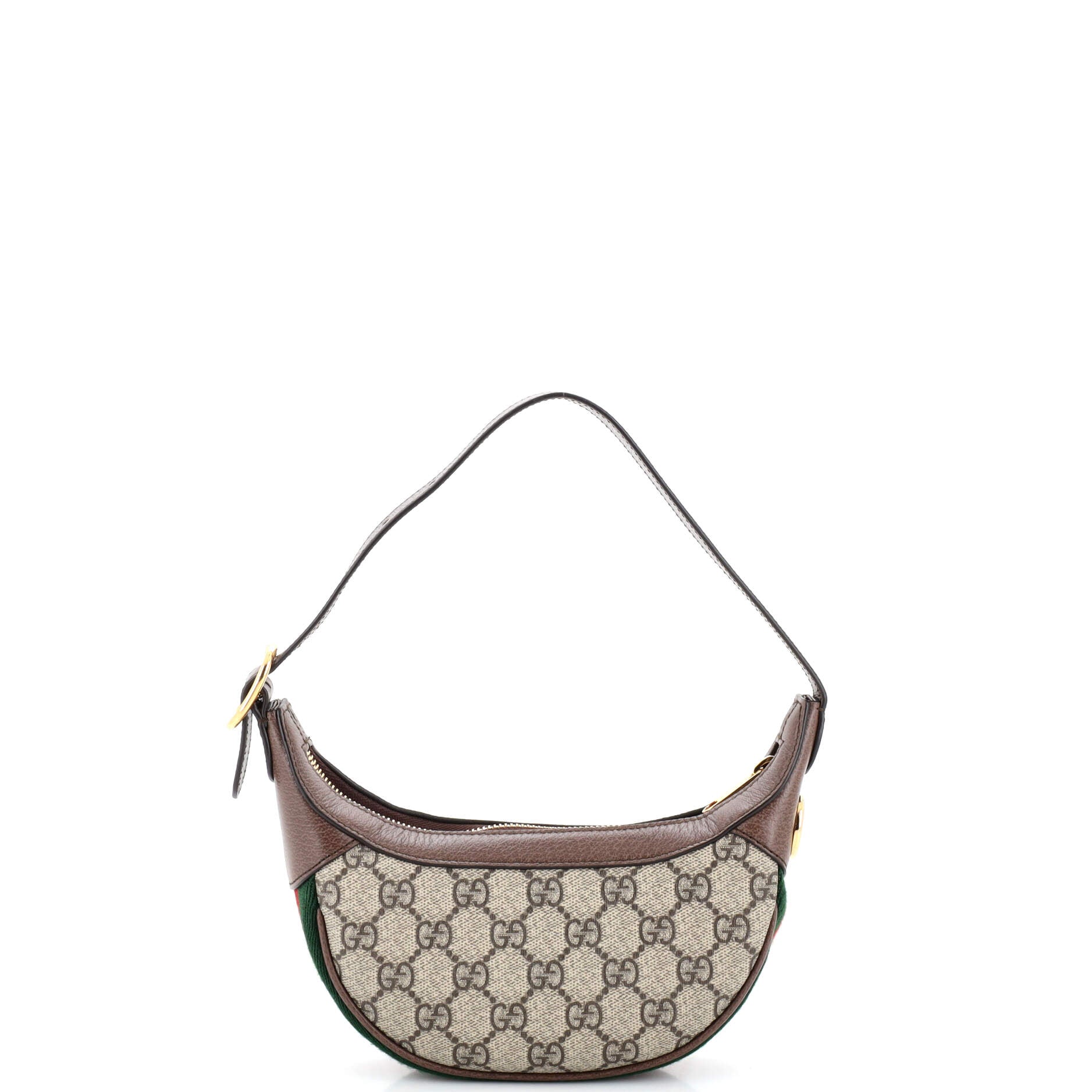 Ophidia Zip Hobo GG Coated Canvas Mini