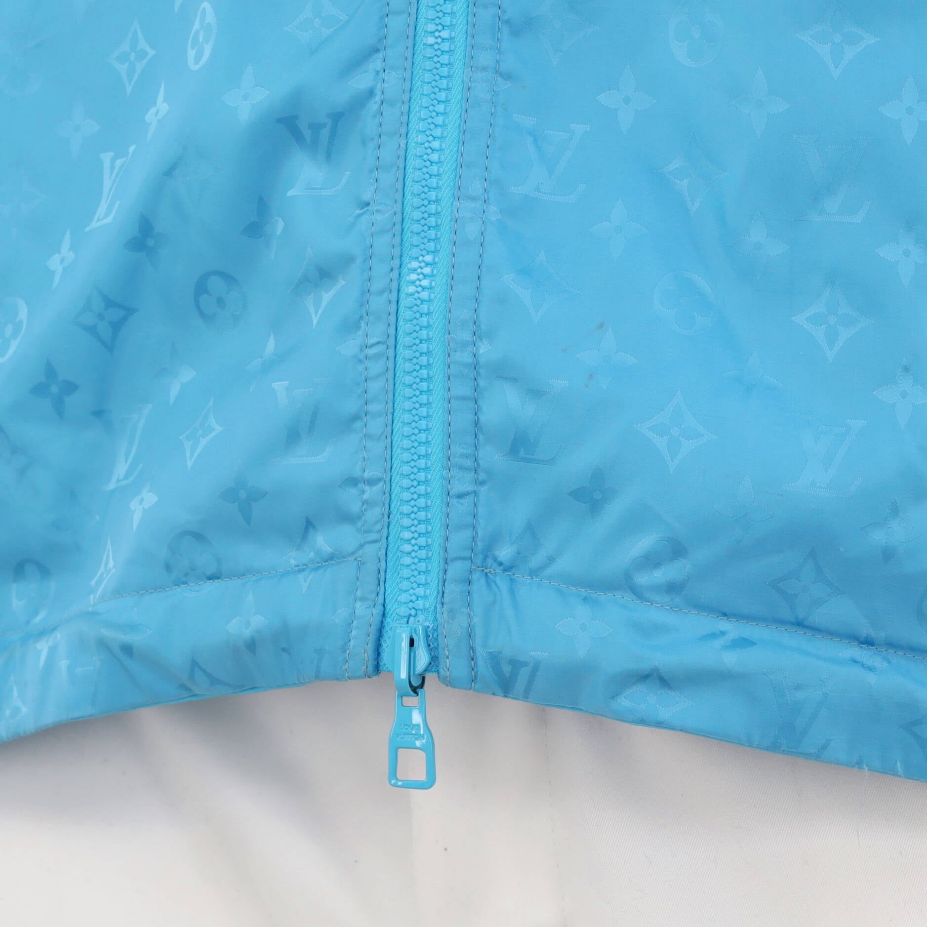 Men's Reversible Hooded Windbreaker Monogram Polyamide