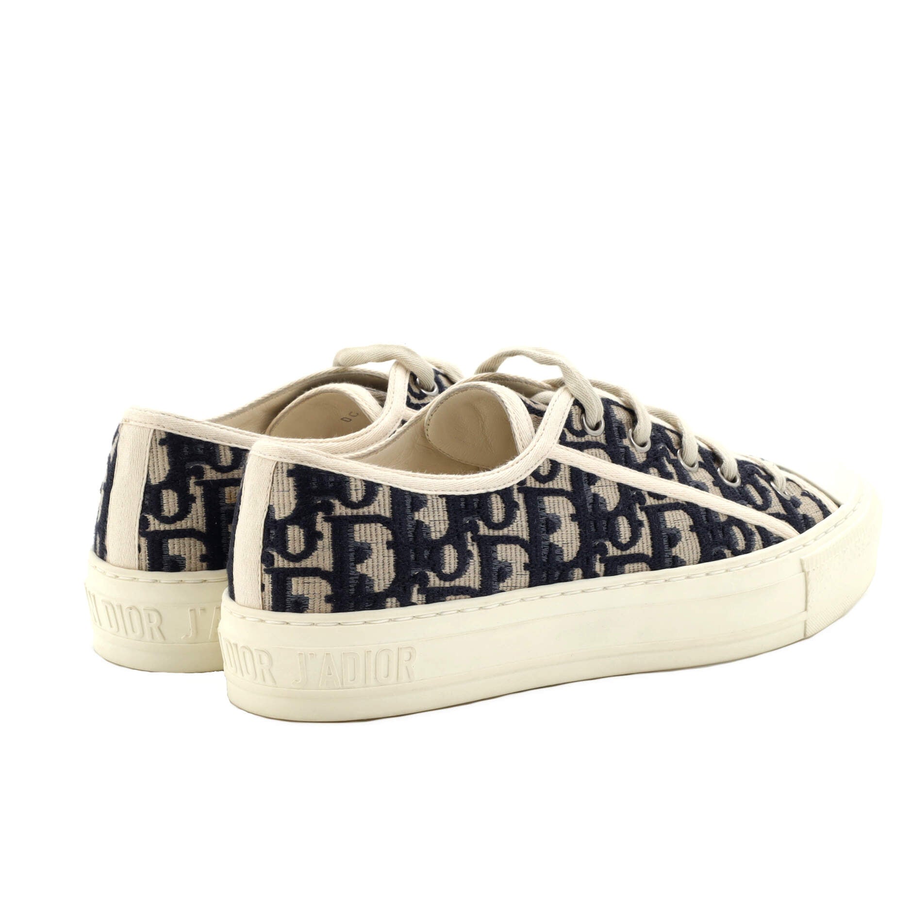 Women's Walk'N'Dior Sneakers Oblique Canvas