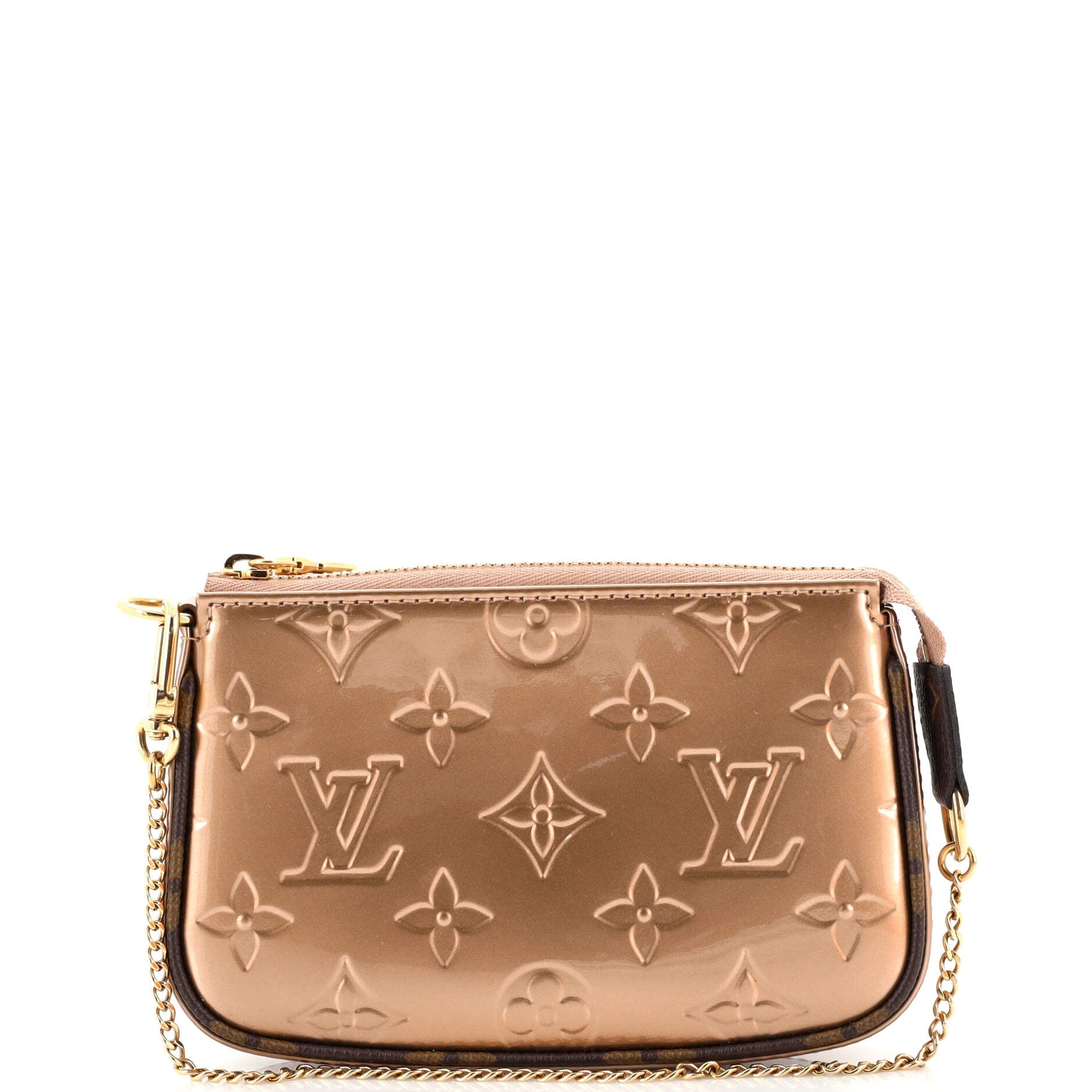 Pochette Accessoires Monogram Vernis with Monogram Canvas Mini