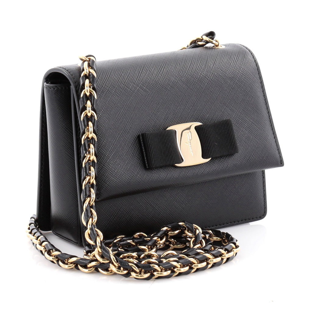 Ginny Crossbody Bag Saffiano Leather Mini
