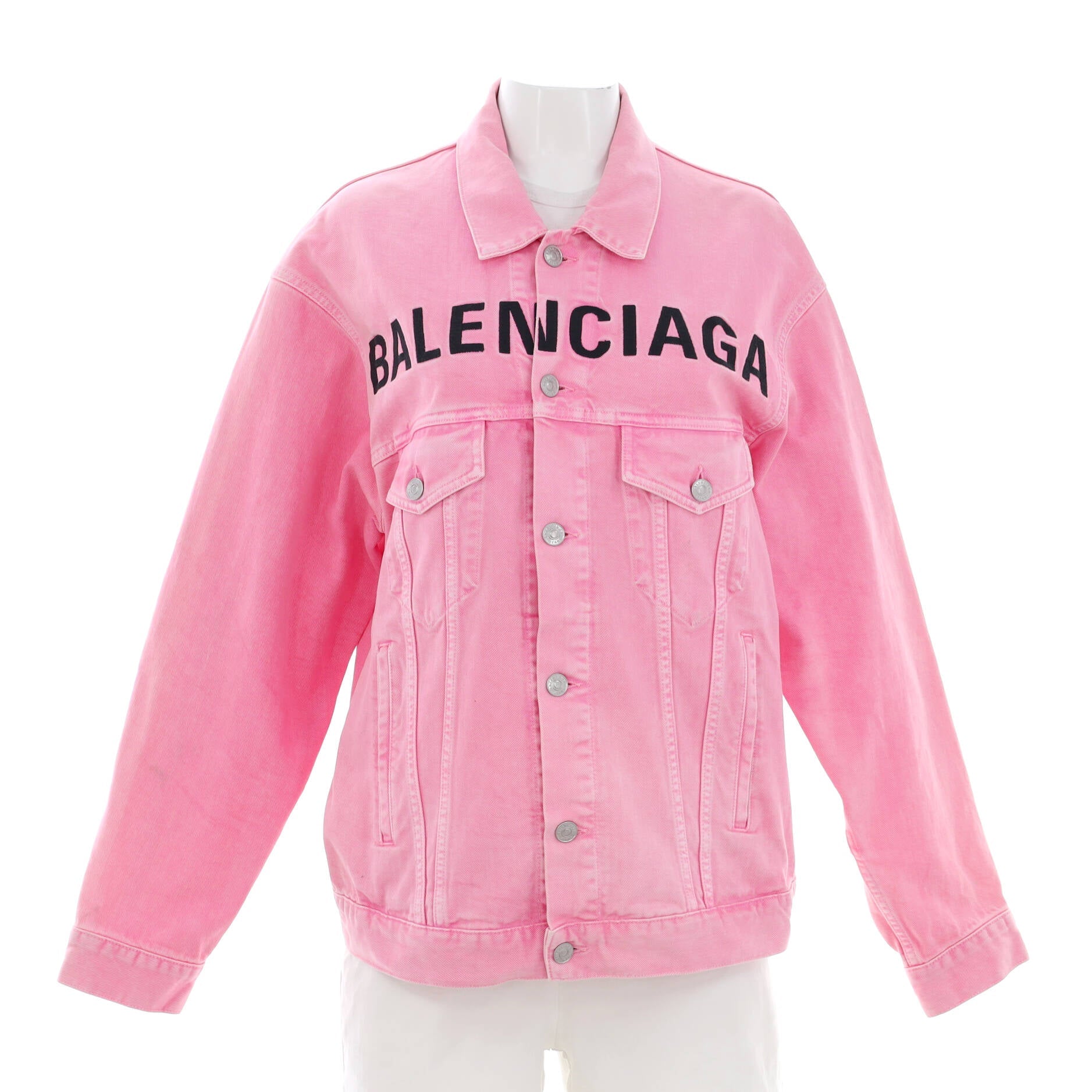 Women's Logo Oversized Jacket Denim