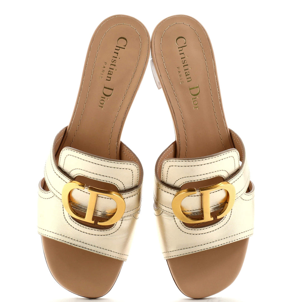 Women's 30 Montaigne Block Heeled Sandals Leather