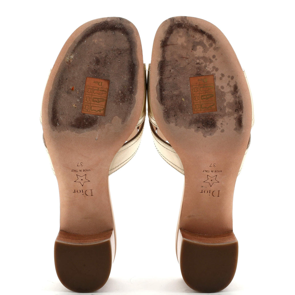 Women's 30 Montaigne Block Heeled Sandals Leather
