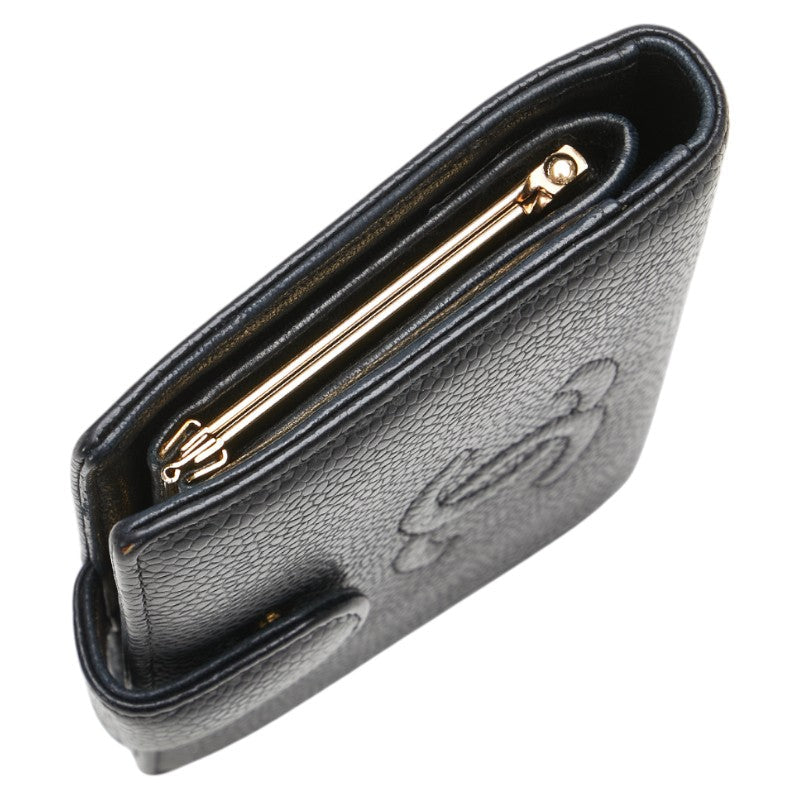 Chanel Coco Mark Caviar Skin Wallet