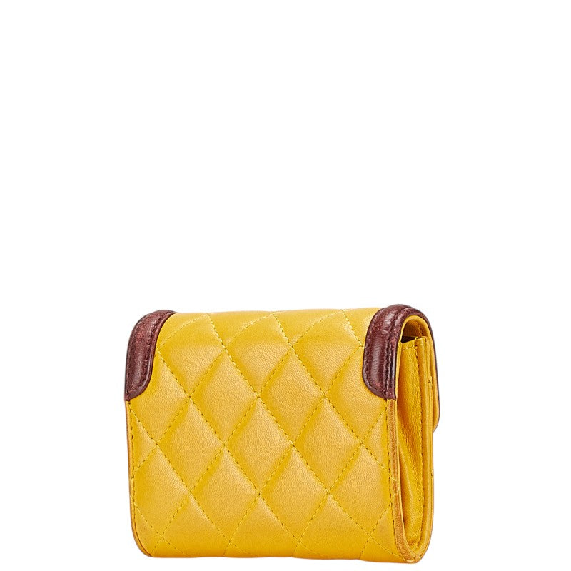Chanel Coco Mark Matelassé Lambskin Coin Case  Case