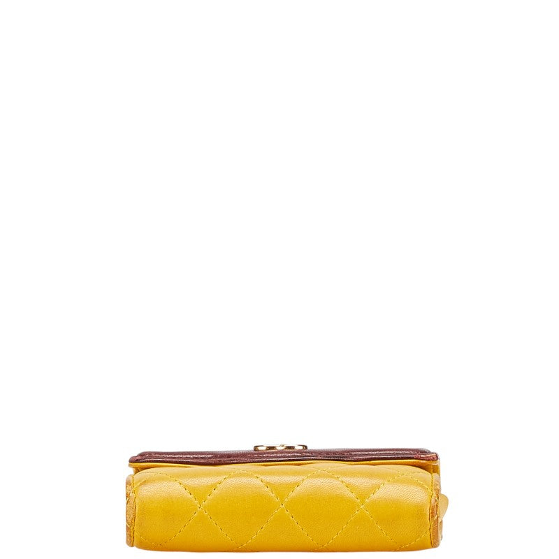 Chanel Coco Mark Matelassé Lambskin Coin Case  Case