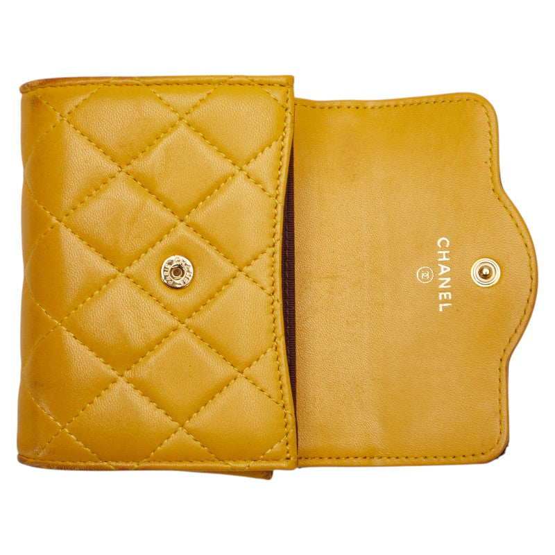 Chanel Coco Mark Matelassé Lambskin Coin Case  Case