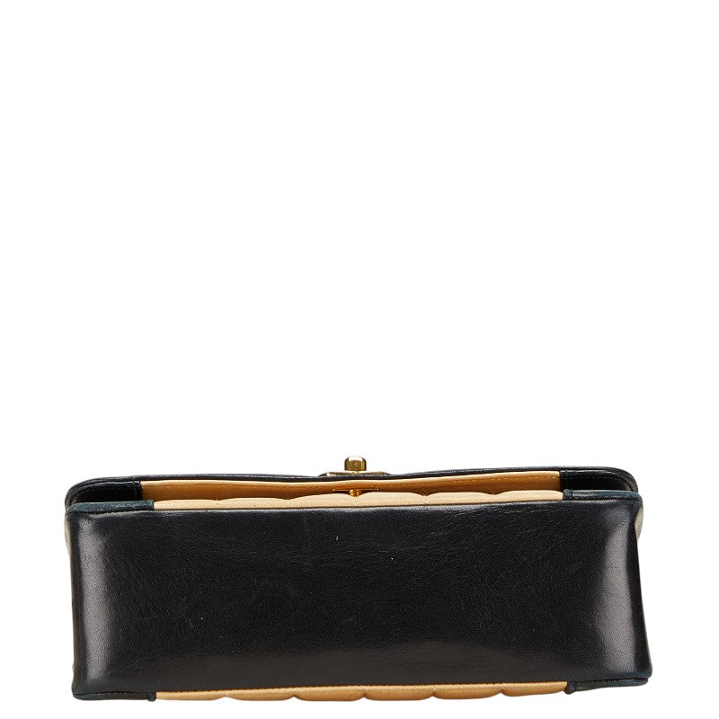 Chanel Coco Mark Mademoiselle Lambskin Shoulder Bag