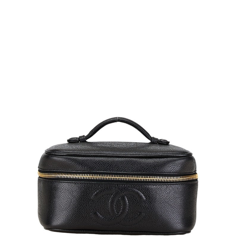 Chanel Coco Mark Caviar Vanity Bag