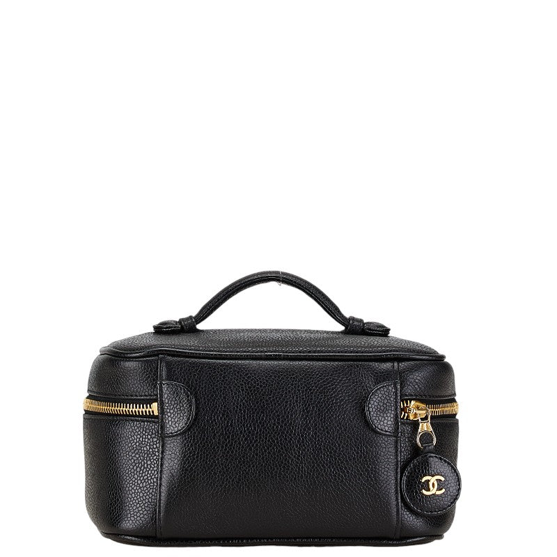 Chanel Coco Mark Caviar Vanity Bag