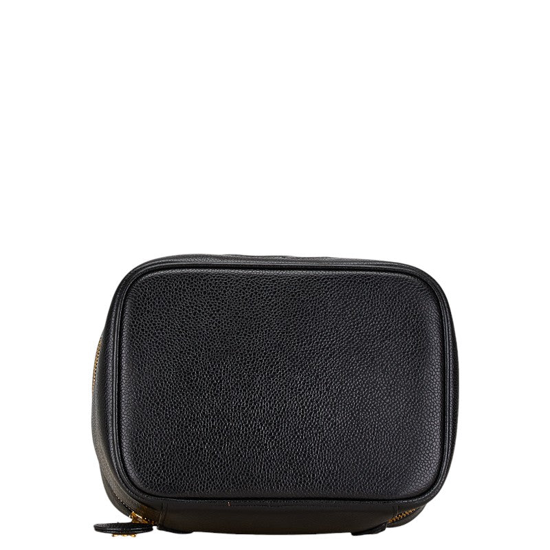 Chanel Coco Mark Caviar Vanity Bag