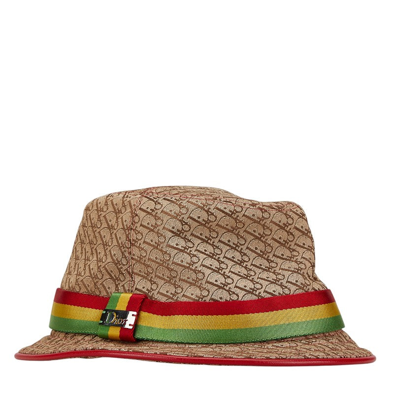 Dior Trotter Rasta Dior logo Cotton Polyester Bucket Hat