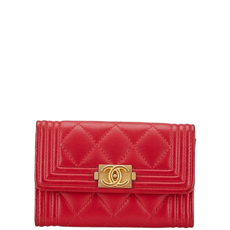 Chanel Coco Mark Matelasse Lambskin  Case