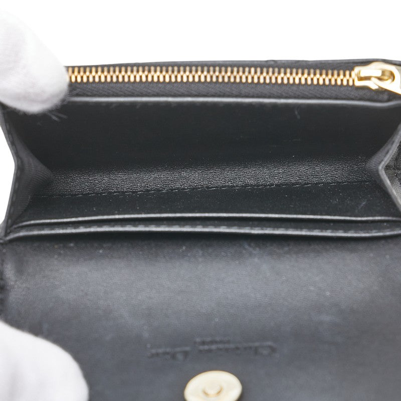 Dior Lady Dior Cannage Leather Wallet
