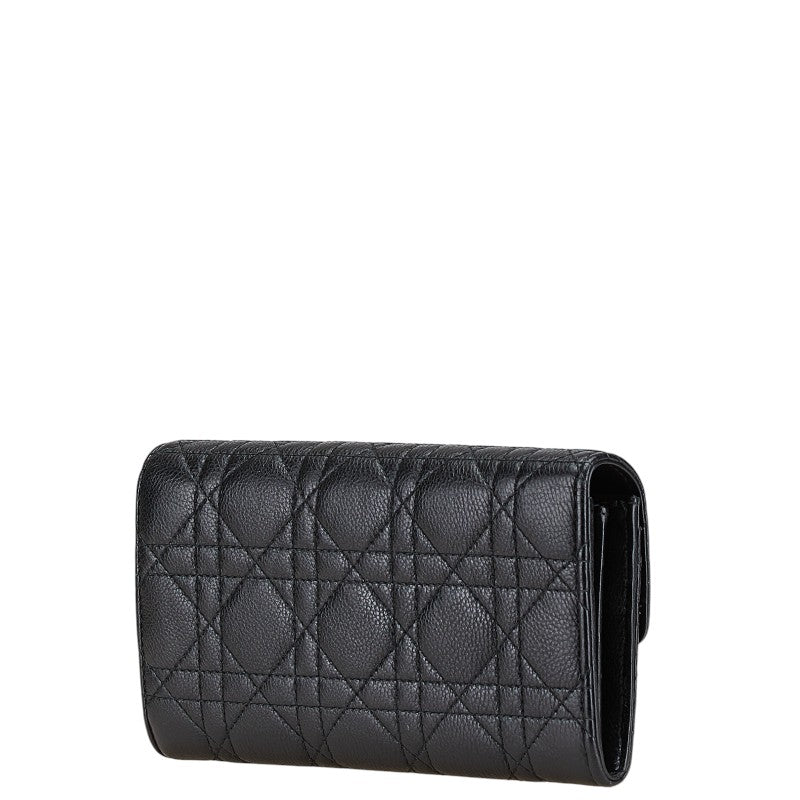 Dior Cannage Leather Long Wallet