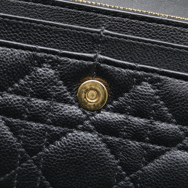 Dior Cannage Leather Long Wallet