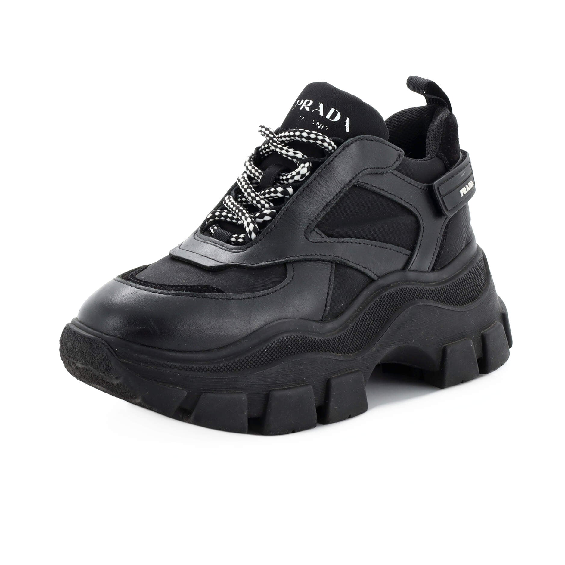 Pegasus Chunky Sneakers Nylon and Leather