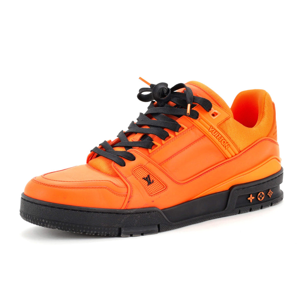 Men's LV Trainer Sneakers Leather