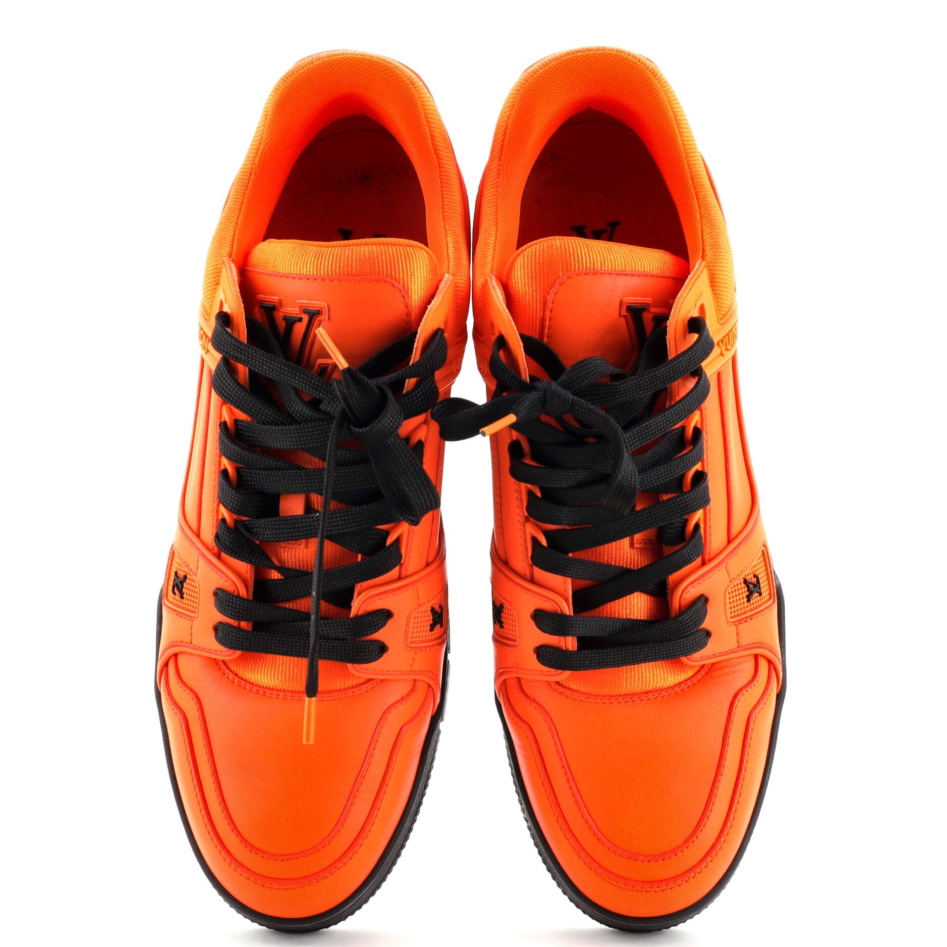 Men's LV Trainer Sneakers Leather