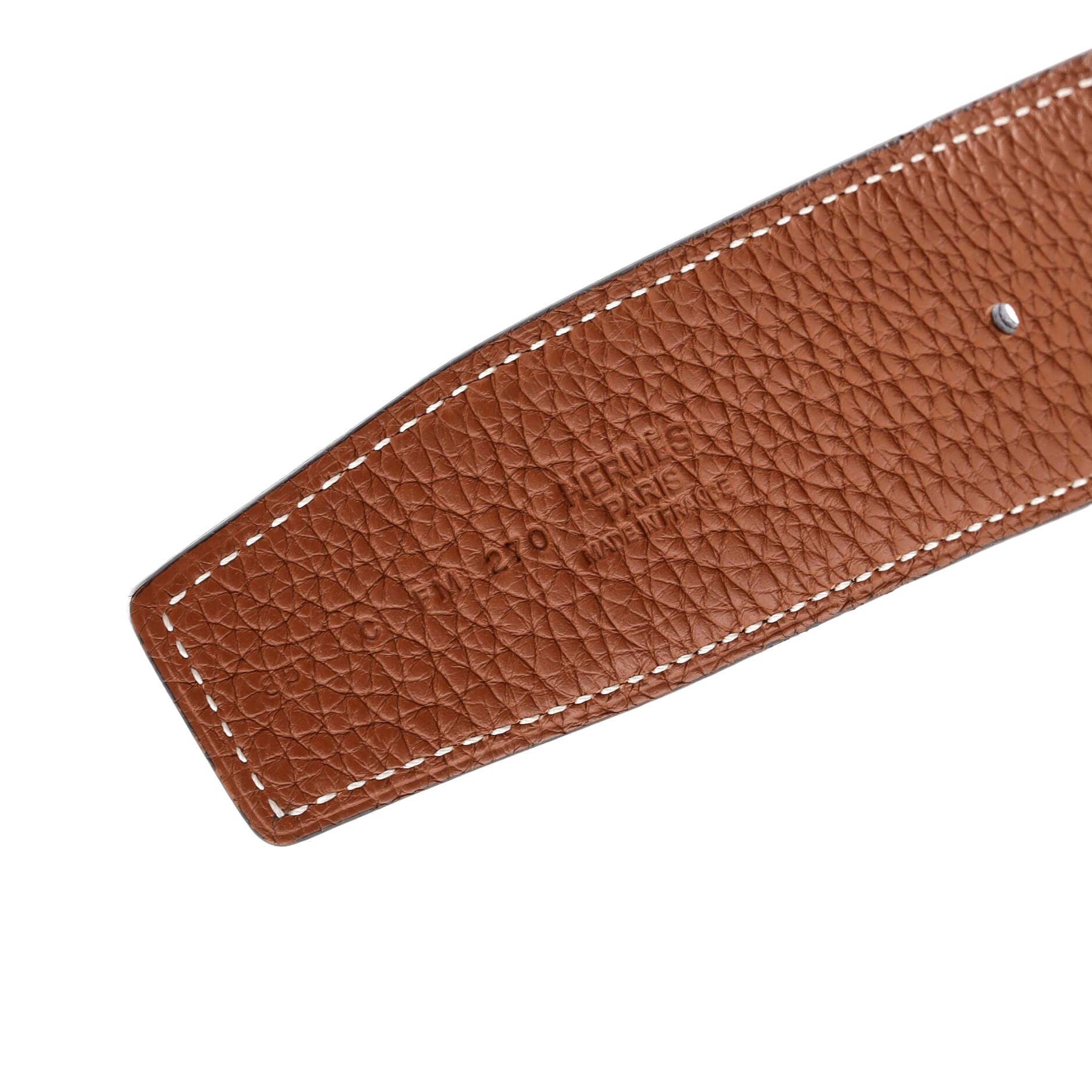 Constance Reversible Belt Leather Wide 85
