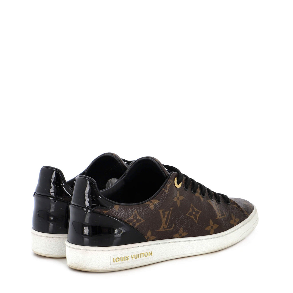 Women's FrontRow Sneakers Monogram Canvas with Patent