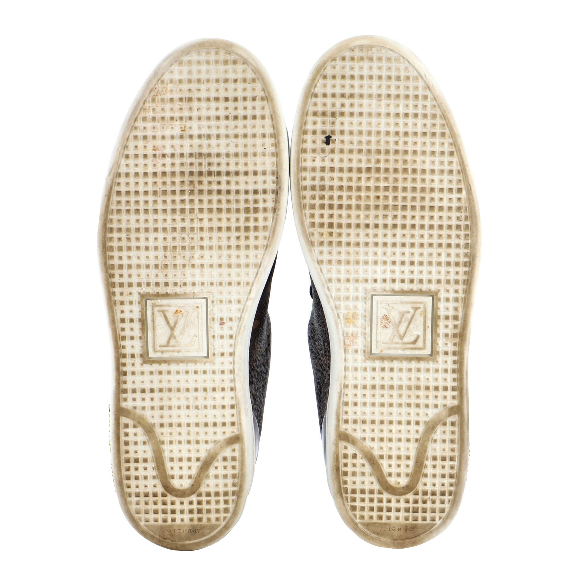 Women's FrontRow Sneakers Monogram Canvas with Patent