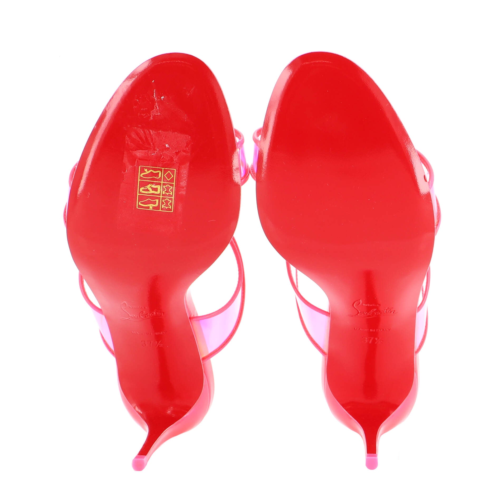 Women's Just Loubi Heeled Sandals PVC 85