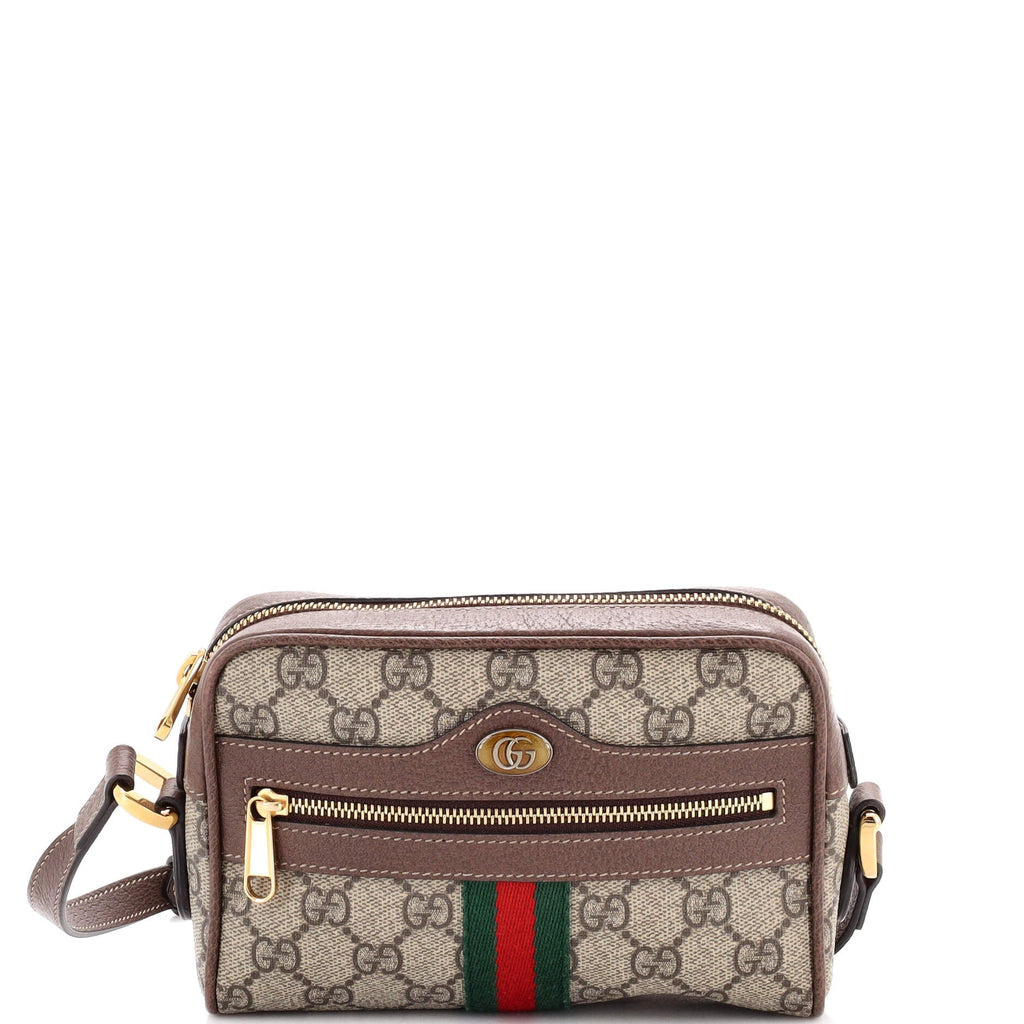 Ophidia Shoulder Bag GG Coated Canvas Mini