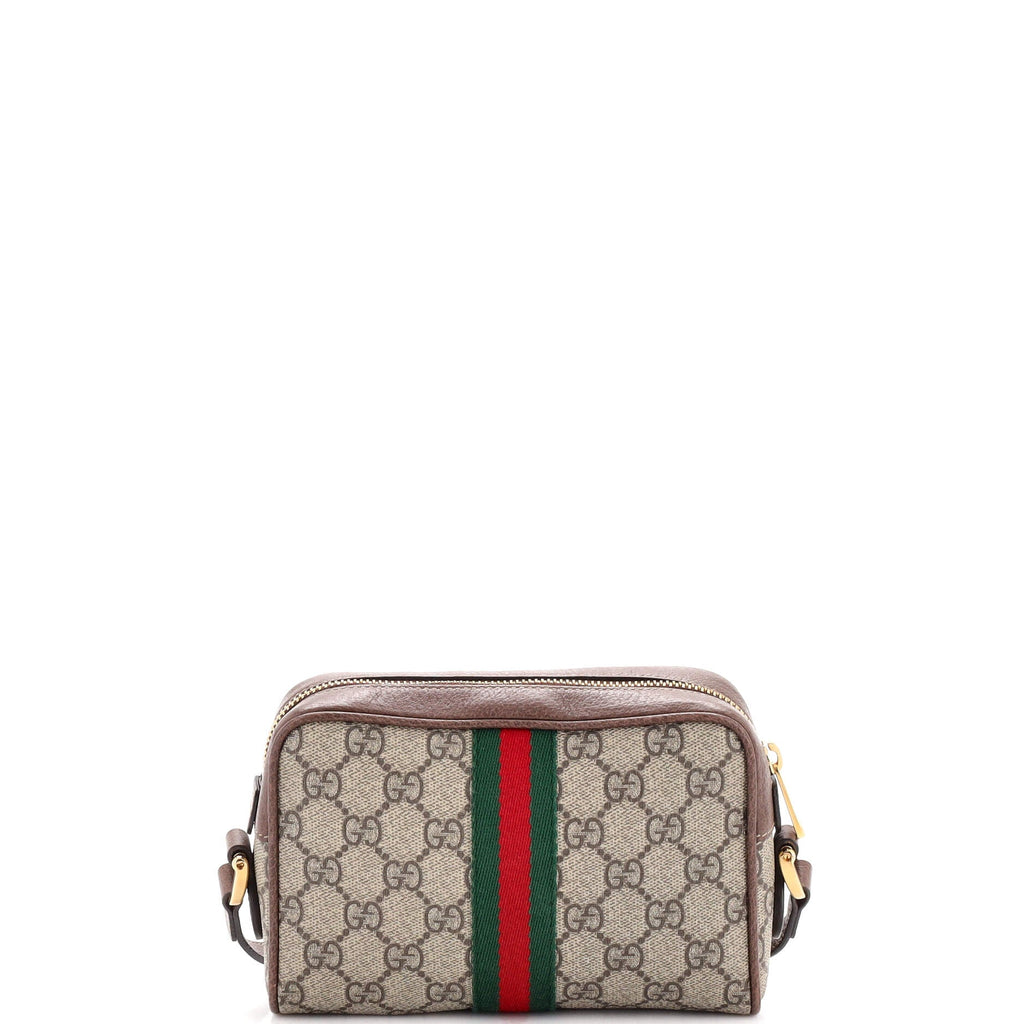 Ophidia Shoulder Bag GG Coated Canvas Mini