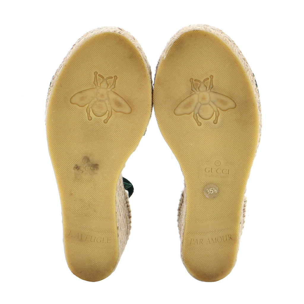 Women' Web Ankle Wrap Wedge Espadrilles Canvas