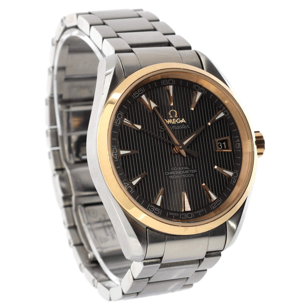 Seamaster Aqua Terra 150M Co-Axial Chronometer Automatic Watch Stainless Steel and Rose Gold 42