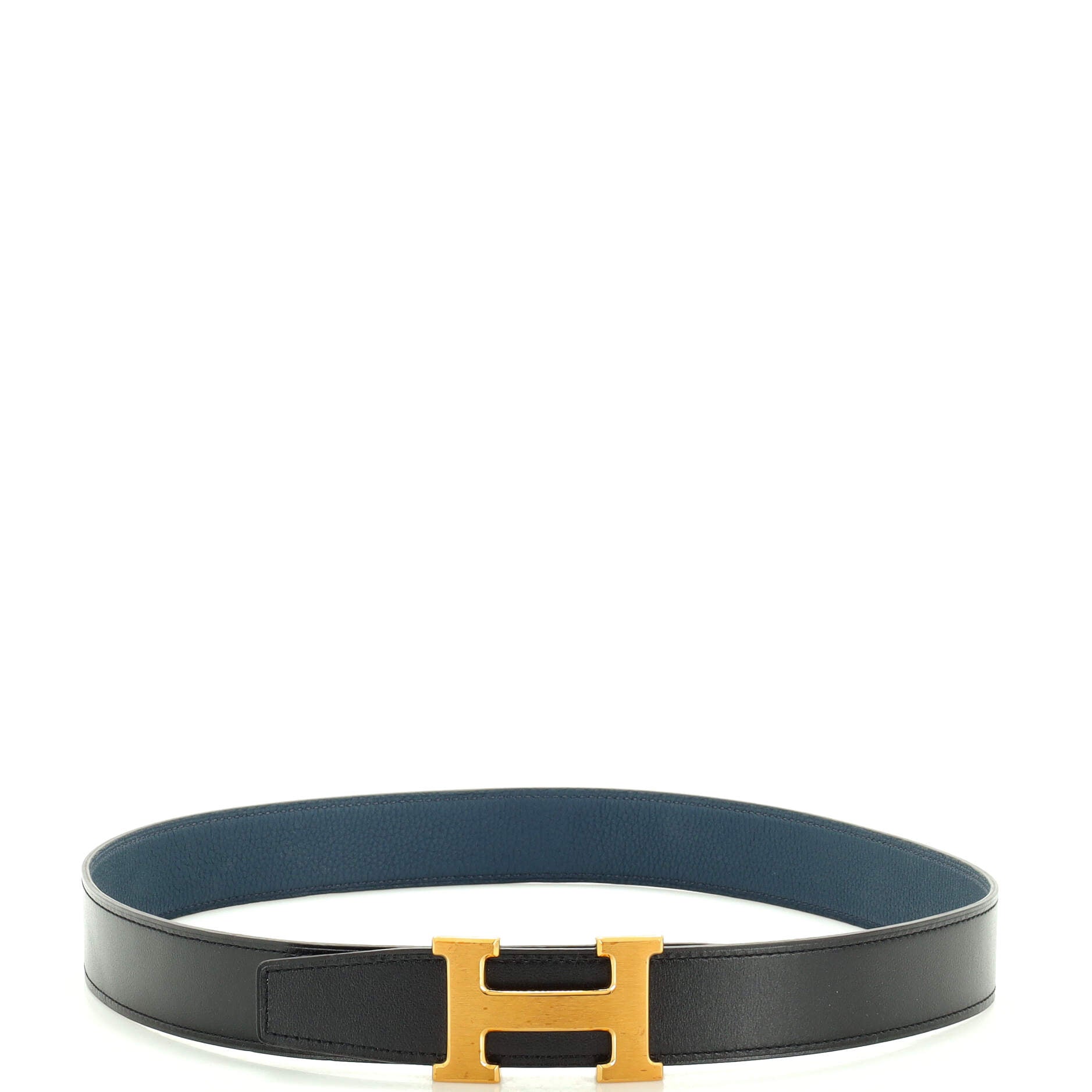 Constance Reversible Belt Leather Wide 80